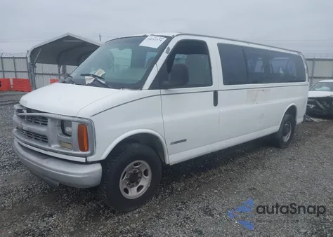 2000 Chevrolet Express z USA, uszkodzony, nr VIN 1GAHG39R4Y1275502